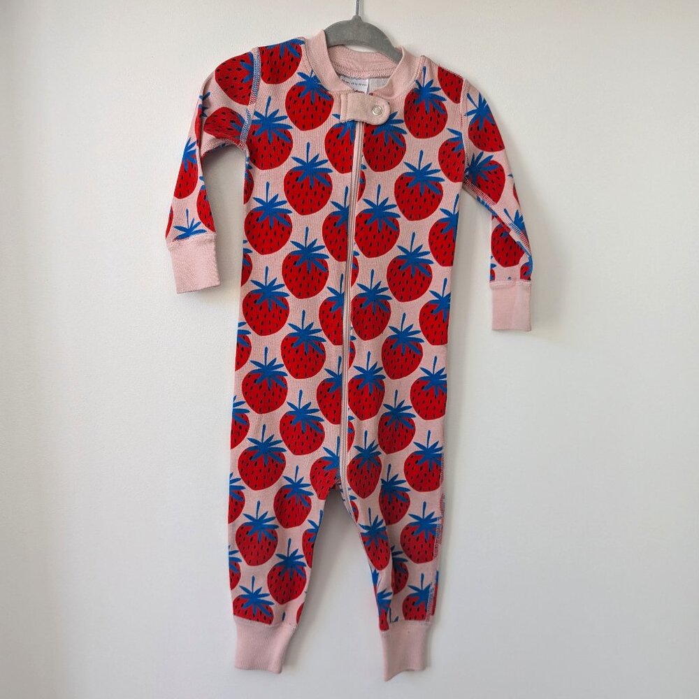Hanna Andersson Strawberry OnePiece Pajamas